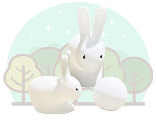 LED 토끼 패밀리