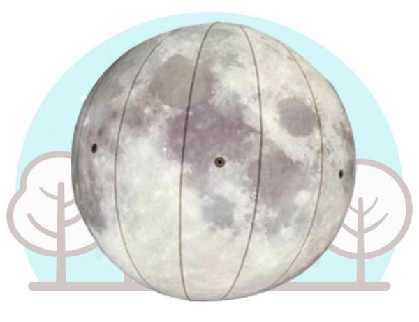 대형 LED 보름달 [5m]